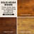 Solid Wood Queen Bed Frame with Headboard, 800lbs Capacity Scandinavian Platform Bed, Walnut Finish, Non-Slip and Noise-Free, No Box Spring Needed-805927955-805927952