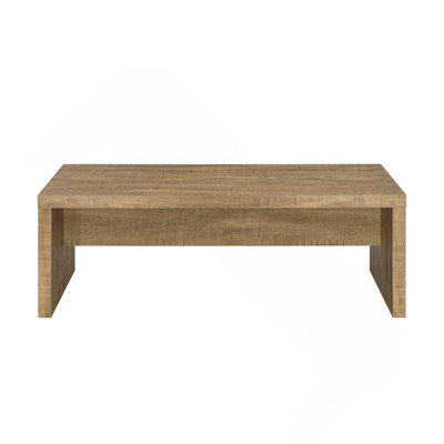 Rectangular Engineered Wood Coffee Table, Mango