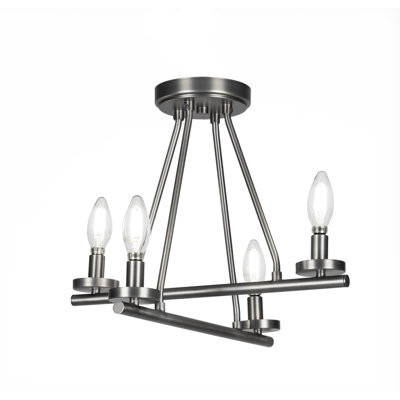 Trinity 4 Light Semi-Flush