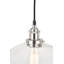 Cecilia 1 - Light Silver Dome Pendant-103528929