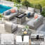 Ensemble de mobilier d'extérieur 7 pièces 7 pièces-578225761