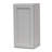 Hallatrow Gray Shaker Wall Cabinet-56018889