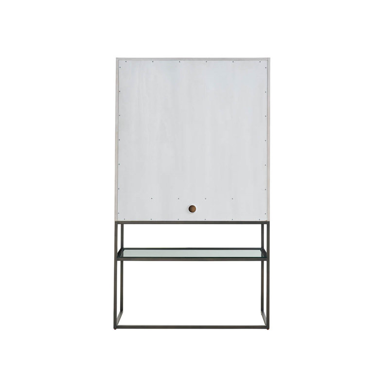 Dwell Bar Cabinet, Ivory
