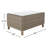 Kells Rectangular Glass Outdoor Coffee Table , 34 " W 24 " D
