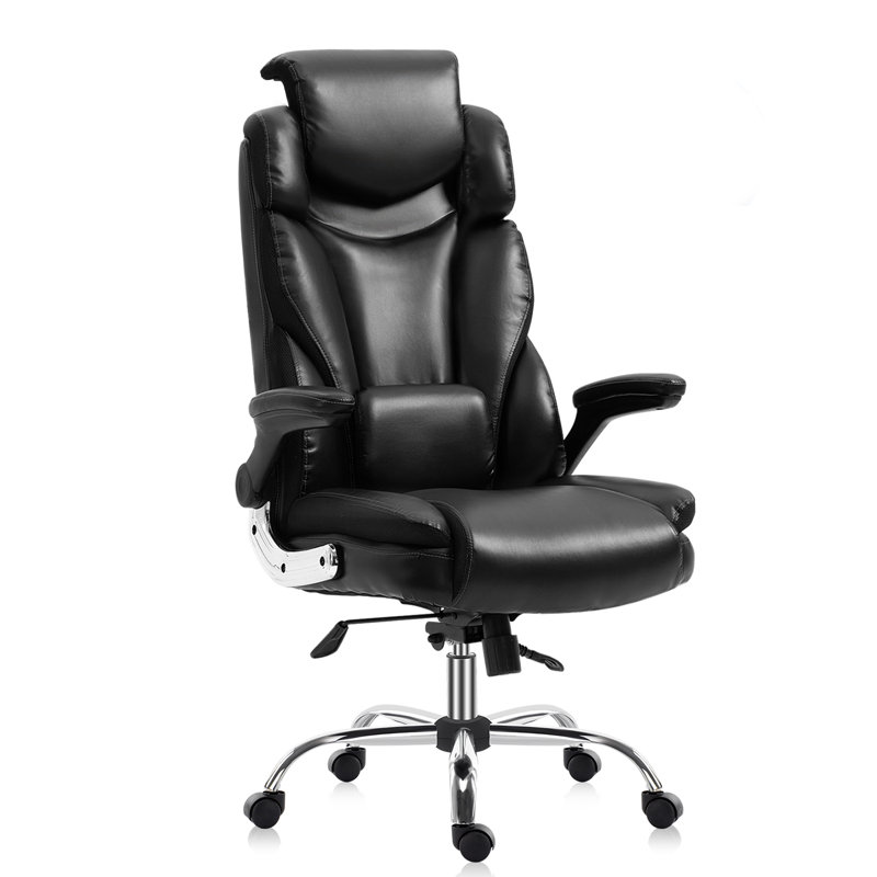 Fauteuil de direction ergonomique Office, Noir