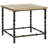 Solid Wood Top End Table