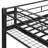 Twin Size Metal Loft Bed with Upper Grid Storage Shelf and Lateral Storage Ladder-302239339