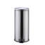 Poubelle ronde en acier inoxydable 8 gallons (30 L)
