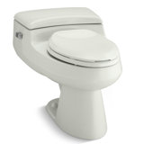 1 GPF Water Efficient Elongated One-Piece toilet (Seat Included)