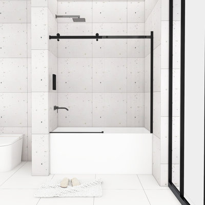 60" x 58" Single Sliding Tub Door 