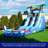 HeroKiddo 15 FT Ocean Shark Commercial Grade Water Slide (with Pool and Blower)