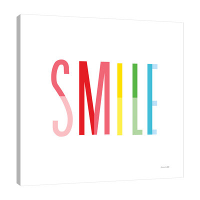 "Smile", toile tendue par Ann Kelle