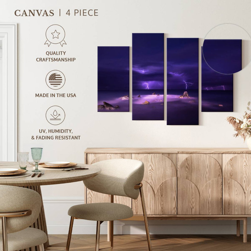 Éclairage de plage mauve Alvord