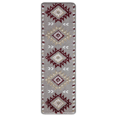 Tapis d'escalier intérieur antidérapant 9 po x 28 po Jakin