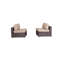 Ensemble de 2 chaises d'extérieur sans accoudoirs de 28 po de large avec coussins (ensemble de 2)-1966640888-1966640894