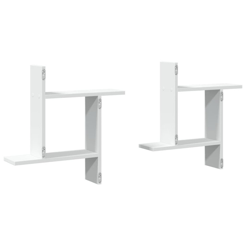 Rocchi Floating Shelf, 50cm H x 50cm W x 12cm, White