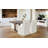 19" Wide Modern Beige Dining Chair With Padded Backrest