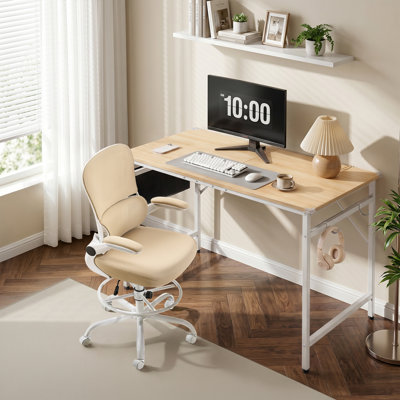 Ensemble de mobilier de bureau et chaise de bureau 2 pièces