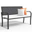Banc d'extérieur en métal Classic (noir)-526304057