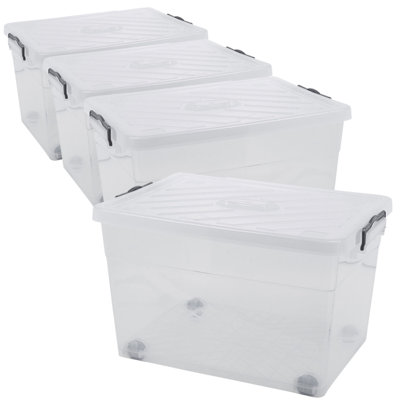 Rebrilliant Plastic Stackable Drawer
