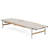 Outdoor Aluminum Lounger - Two Chaise Lounges, Frame, Breathable Mesh For Comfort, Rounded Legs With Rustic Look, Ergonomic Support, Simple Upkeep, Suitable Areas Patio Lounge 2 Rust Mesh, Rope
