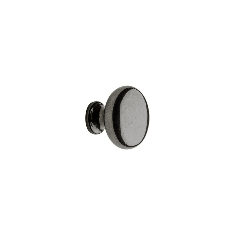 Plymouth Bronze Mushroom Knob, White Bronze Medium