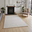 Bali area rug Machine Woven Rectangle Cream-93557223