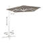 Briyelle 300cm Cantilever Parasol-98284063-98284064