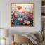 «Abstract Wildflowers Pointillism Art I», reproduction d'art sur toile-1032373585-821551439