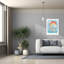 «Wild About You Elephant» par Melissa Averinos, art mural sur toile-1920013775