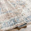 Tapis oriental en polyester tissé à la machine brun / bleu / ivoire Mittler-1461049758