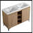 Devasheeh 47.60'' Double Bathroom Vanity with Top