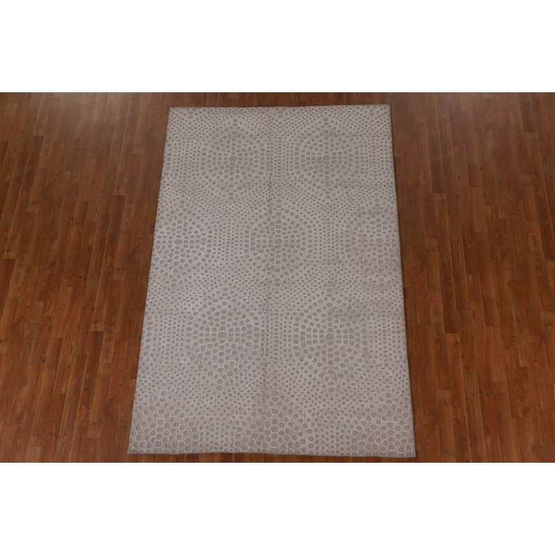Handmade Gabbeh Contemporary Area Rug 5x8