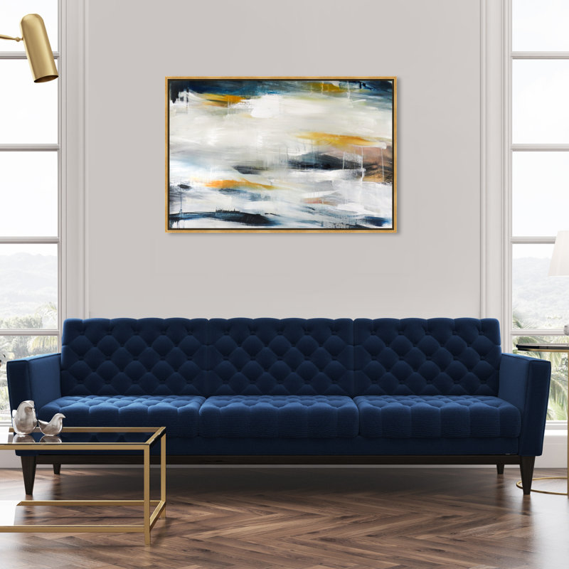 Pacific Waves Painting, Wrapped Canvas, 30" H x 24" W