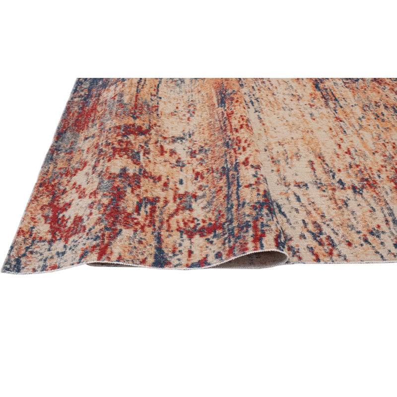 Matney Abstract Indoor Rug, Rectangle 5'3" x 7'6"