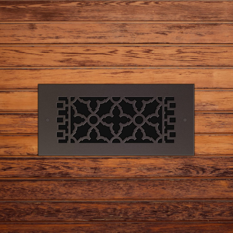 Grille en aluminium Regrol, Bronze huilé, 4 po x 12 po
