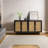 56.8" W Solid and Manufactured Wood TV Stand -2020493058