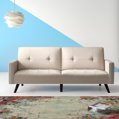 Isebell 79" Square Arm Sleeper by Ebern Designs