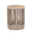 Outdoor Patio Side Table Of Wood And Rope - , 15 Inch Top, Ideal For Armchairs Weather With Garden Balcony Decor, Wide, Easy To Clean-607951298