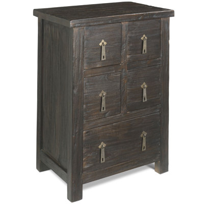 Solid Wood 73 cm H Multimedia Storage
