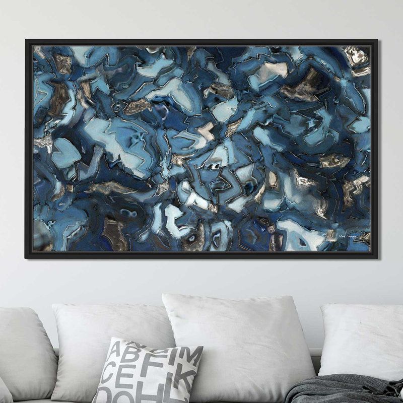 « saved from my », reproduction d’art, H 39,5 po x l 63,5 po x P 2 po, Cadre flottant noir
