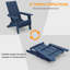 Chaise Adirondack pliante 4 pièces Atiah-803847465