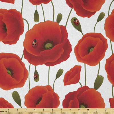Darique Ladybugs Animals and Plants Multi-Purpose Fabric