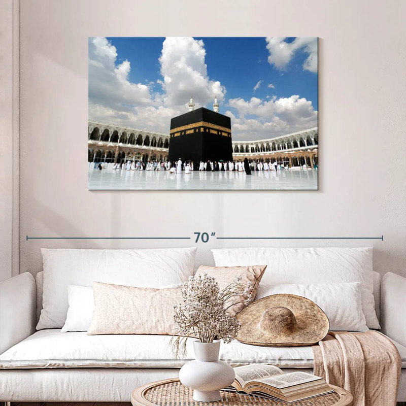 Adella Great Mosque Of Mecca, 30" H x 45" W