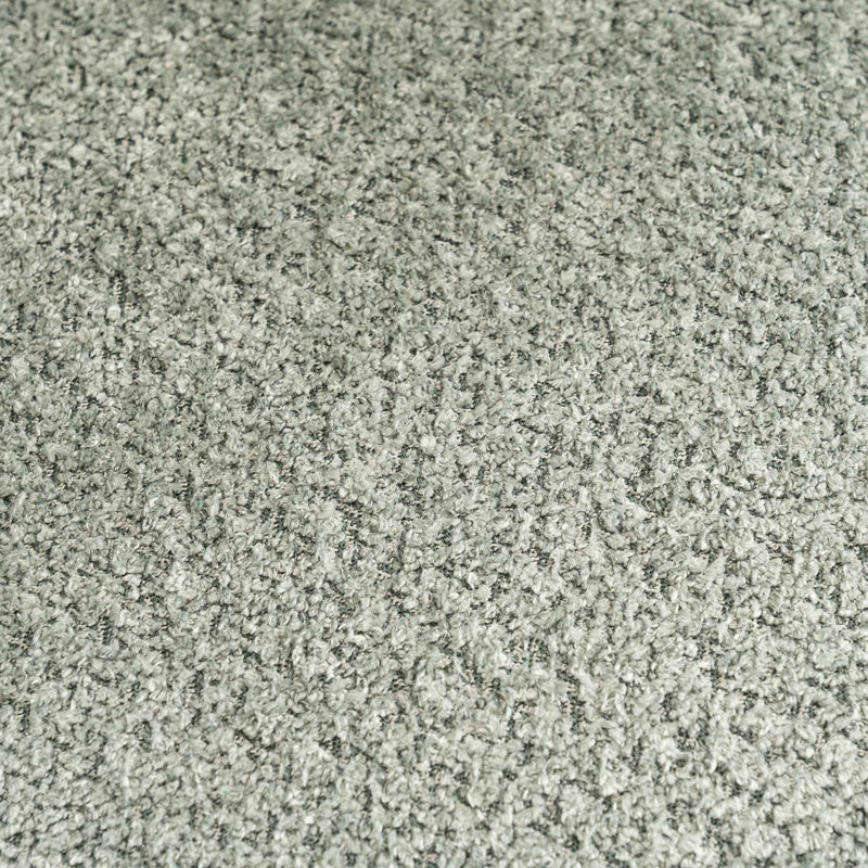 Fauteuil demi-tonneau pivotant Nen Boucle, Vert sauge