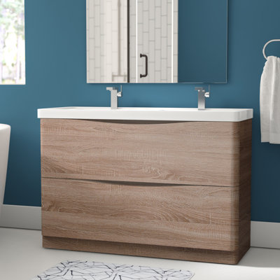 Stanhope 1200mm Double Bathroom Vanity with Integrated Stone Resin Basin