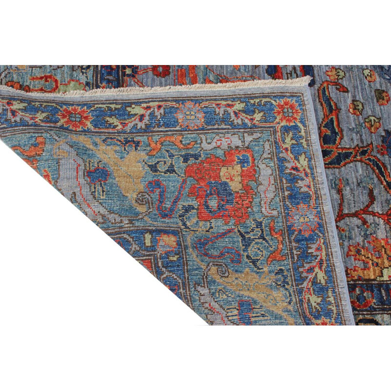 Transitional One-of-a-Kind Rectangle 8'2" X 9'9" Hand Knotted Area Rug