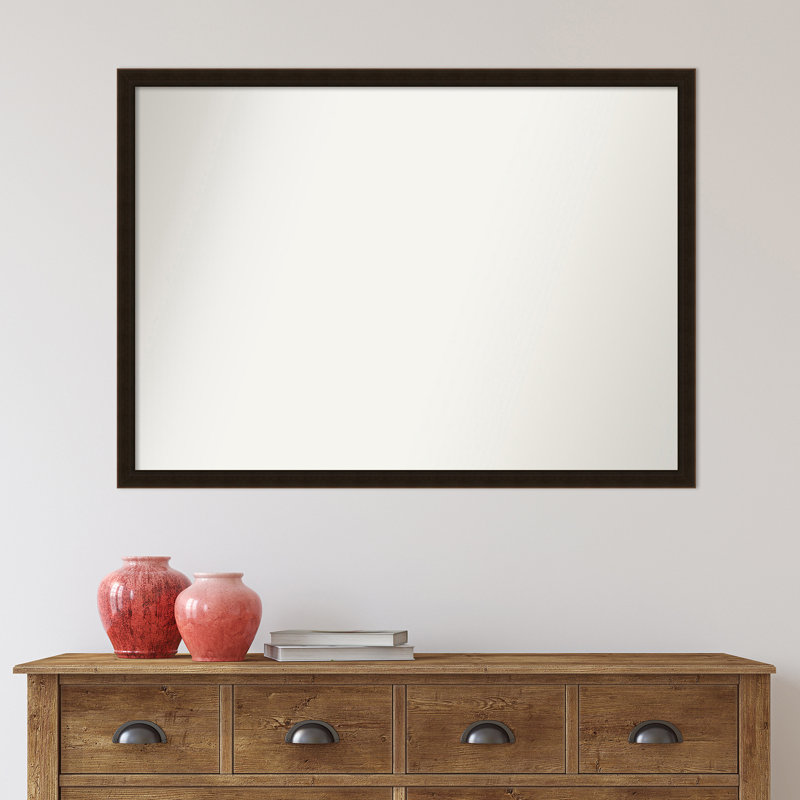 Miroir d'appoint en bois non biseauté Drakaar, 29 po x 40 po