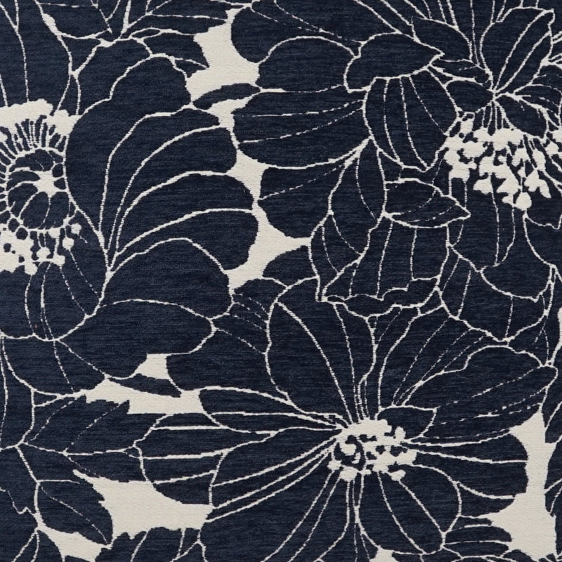 Anathallo Pillow Cover & Insert, Navy, Square 20"