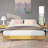 Rael Solid Wood Bed Frame with No Headboard-405366231-405366230